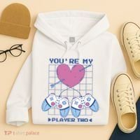 You're My Player Two Gamer Hoodie thumb 4