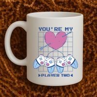 You're My Player Two Gamer Coffee Mug thumb 2