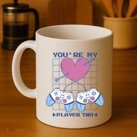 You're My Player Two Gamer Coffee Mug thumb 4