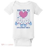 You're My Player Two Gamer Baby Bodysuit thumb 0
