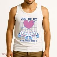 You're My Player Two Gamer Tank Top thumb 3
