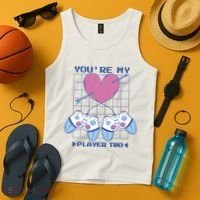 You're My Player Two Gamer Tank Top thumb 4