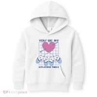 You're My Player Two Gamer Kids Hoodie thumb 0