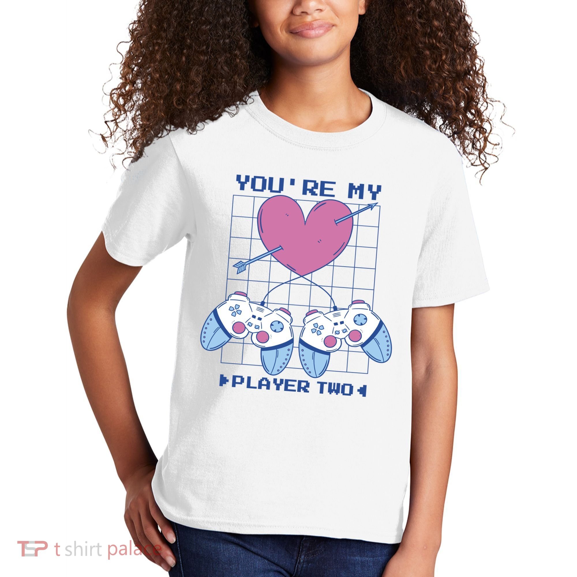 You're My Player Two Gamer Kids T-Shirt