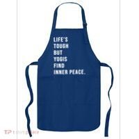 Yogi Meditation Prenatal Yoga Moms Quote Gift Apron thumb 0