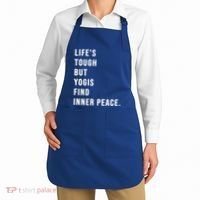 Yogi Meditation Prenatal Yoga Moms Quote Gift Apron thumb 2