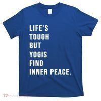 Yogi Meditation Prenatal Yoga Moms Quote Gift T-Shirt thumb 0