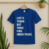 Yogi Meditation Prenatal Yoga Moms Quote Gift T-Shirt thumb 2