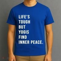 Yogi Meditation Prenatal Yoga Moms Quote Gift T-Shirt thumb 3