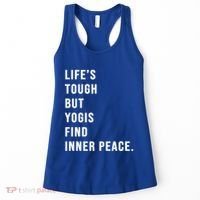 Yogi Meditation Prenatal Yoga Moms Quote Gift Women's Tank Top thumb 0