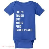 Yogi Meditation Prenatal Yoga Moms Quote Gift Baby Bodysuit thumb 0