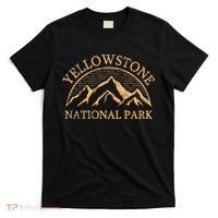 Yellowstone Mountain Retro National Park Souvenir T-Shirt thumb 0