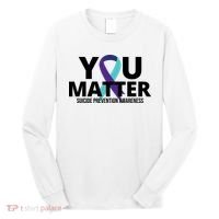 You Matter Suicide Prevention Awareness Ribbon Long Sleeve Shirt thumb 0