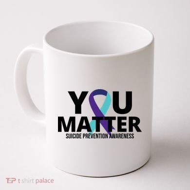 You Matter Suicide Prevention Awareness Ribbon Coffee Mug