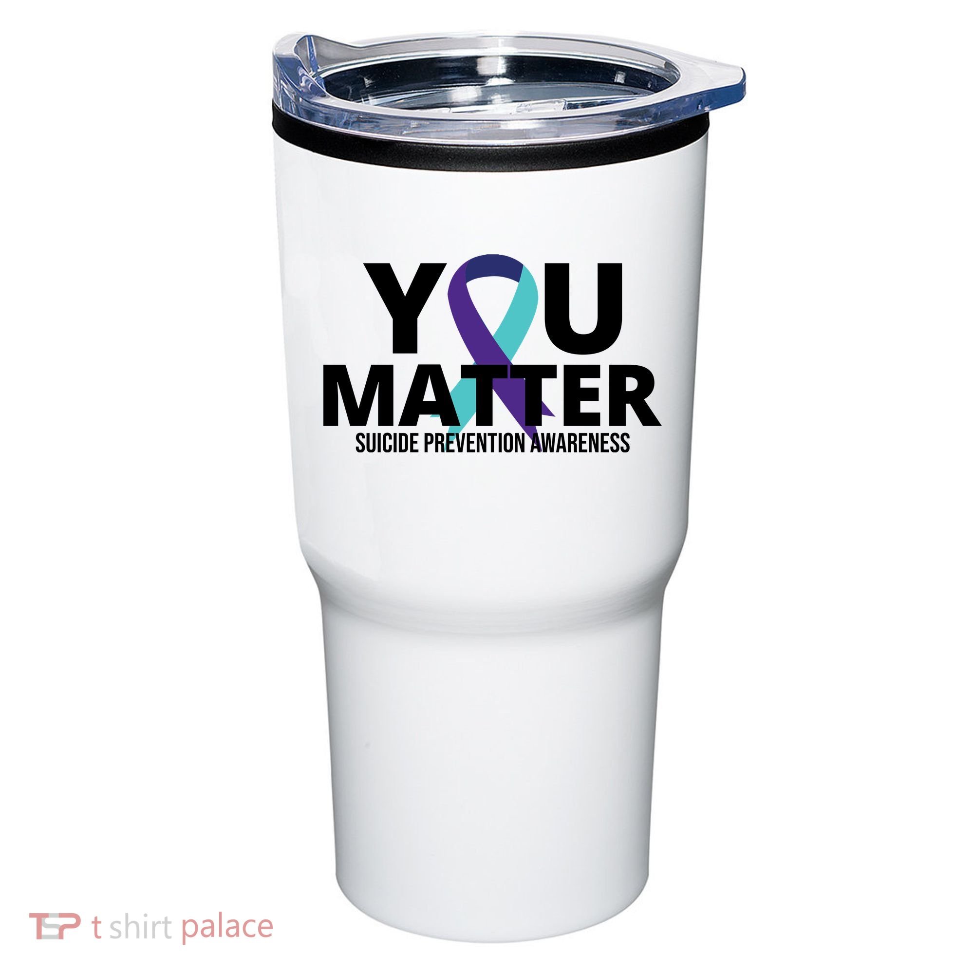 You Matter Suicide Prevention Awareness Ribbon Tumbler