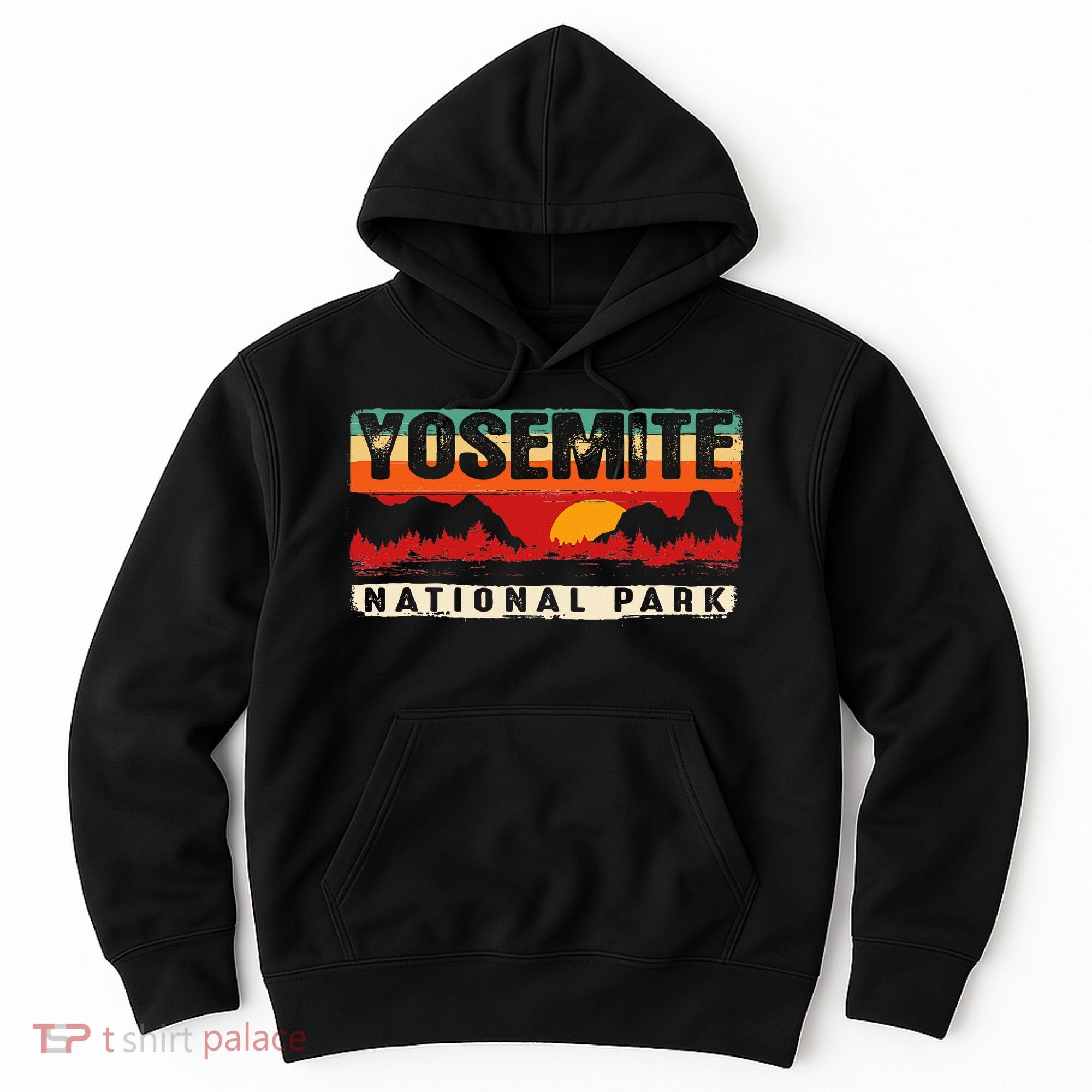Yosemite Mountain Sunset Yosemite National Park Hoodie