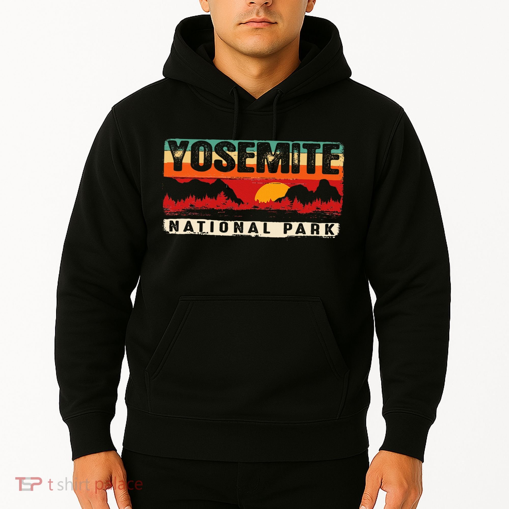 Yosemite Mountain Sunset Yosemite National Park Hoodie