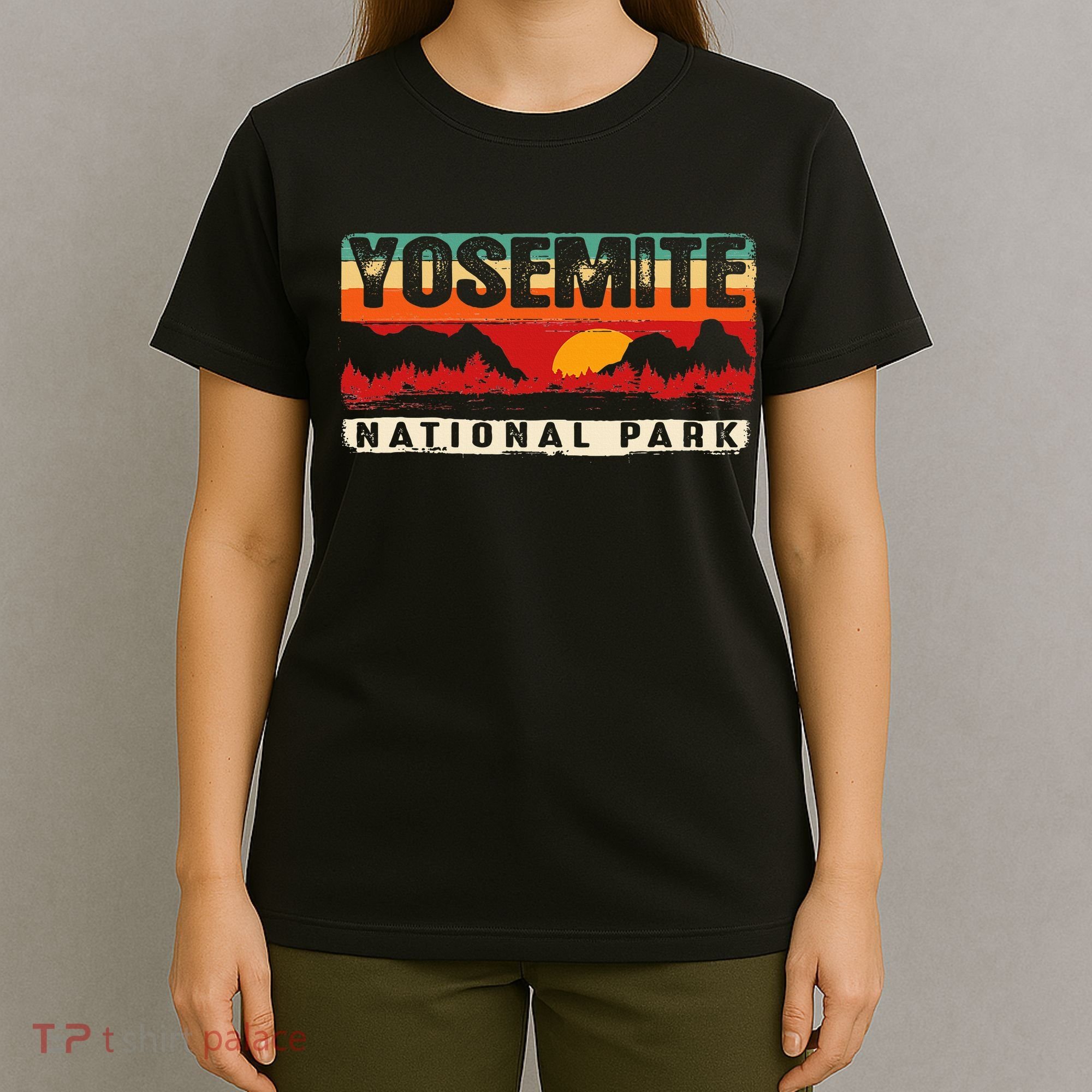 Yosemite Mountain Sunset Yosemite National Park T-Shirt