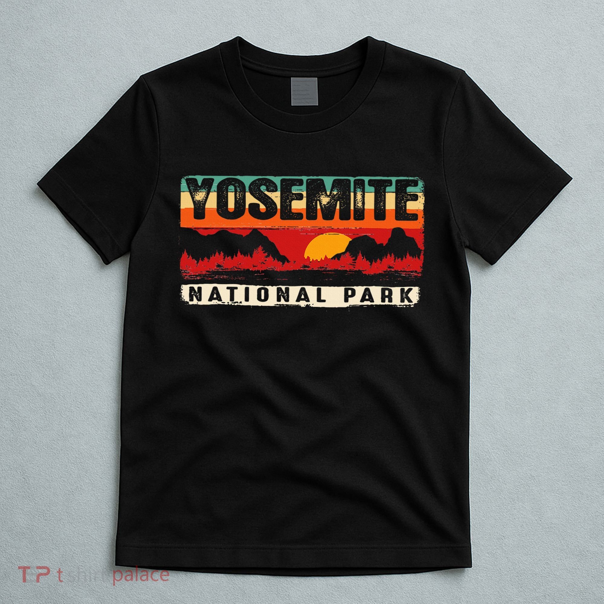 Yosemite Mountain Sunset Yosemite National Park T-Shirt