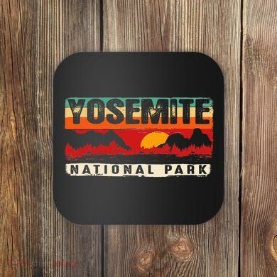 Yosemite Mountain Sunset Yosemite National Park Coaster