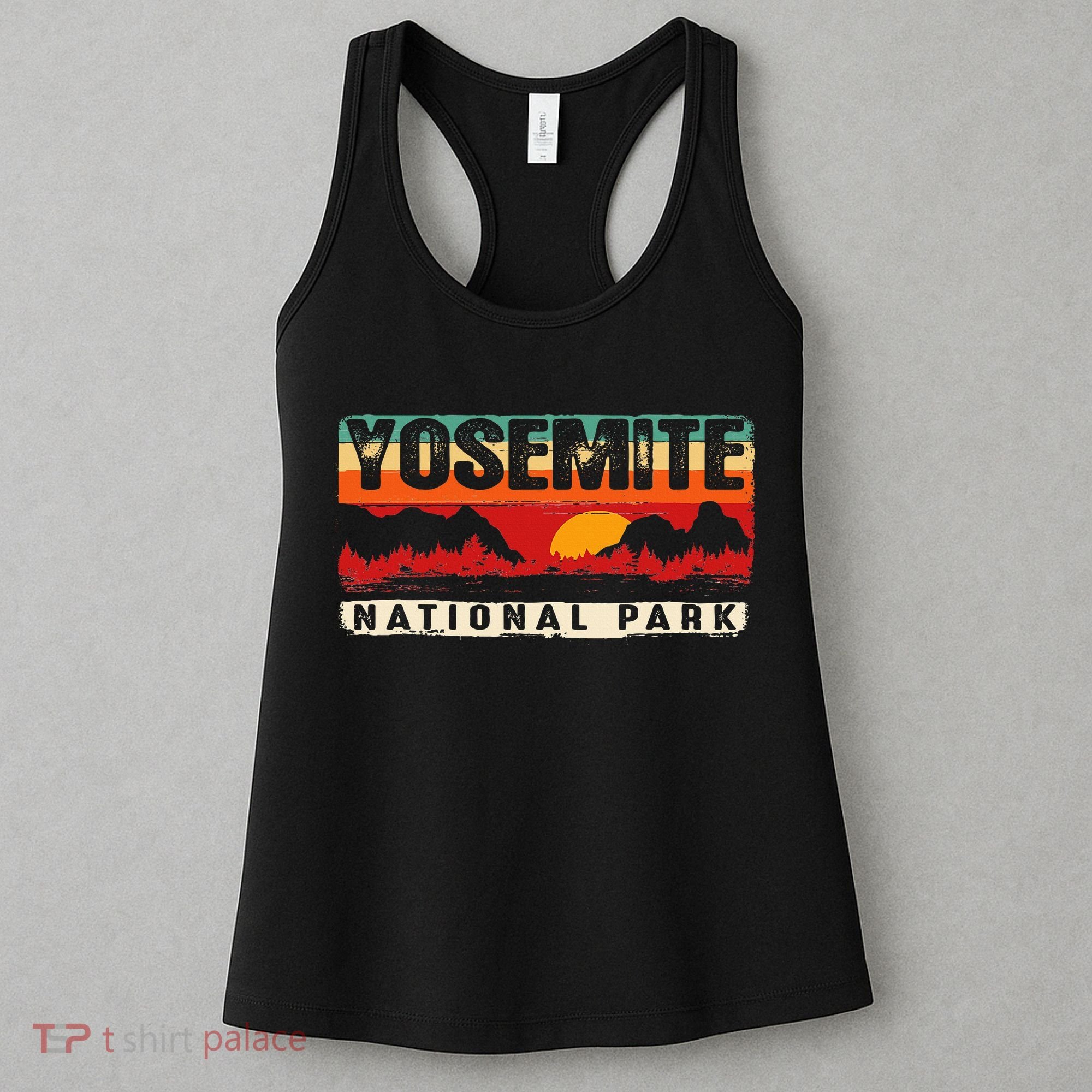 Yosemite Mountain Sunset Yosemite National Park Women's Tank Top