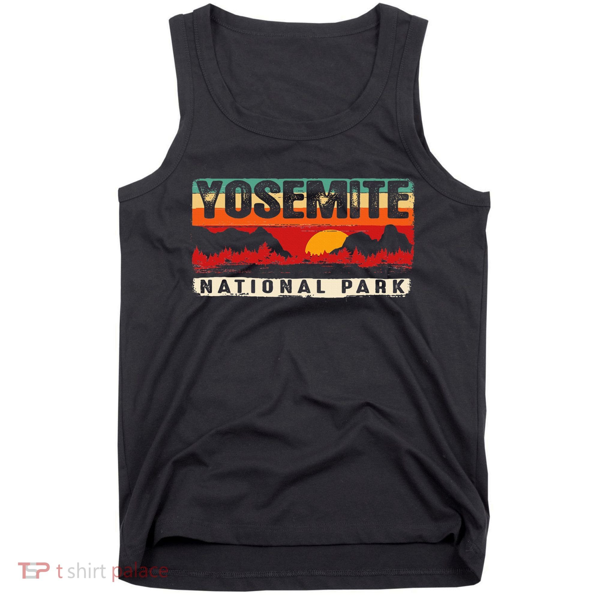 Yosemite Mountain Sunset Yosemite National Park Tank Top