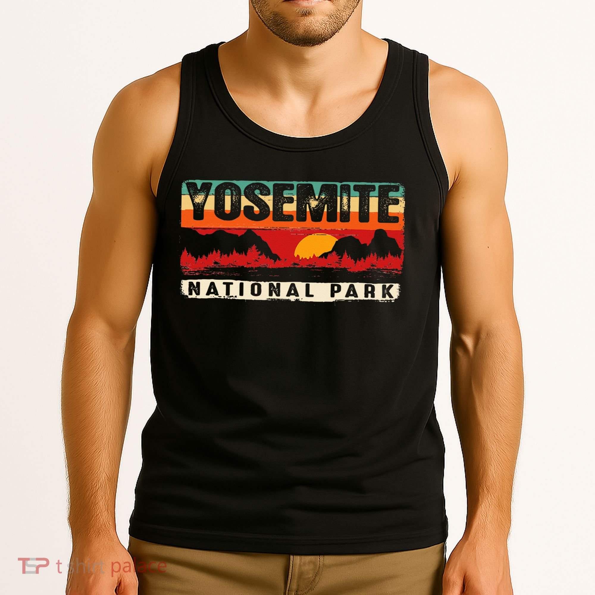 Yosemite Mountain Sunset Yosemite National Park Tank Top