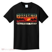 Yosemite Mountain Sunset Yosemite National Park Kids T-Shirt thumb 0