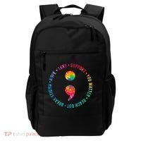You Matter Semicolon Suicide Prevention Awareness Backpack thumb 0