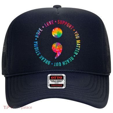 You Matter Semicolon Suicide Prevention Awareness Hat