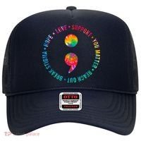 You Matter Semicolon Suicide Prevention Awareness Hat thumb 0