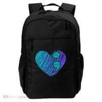 You Matter Semi Colon Heart Suicide Awareness Prevention Backpack thumb 0