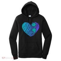 You Matter Semi Colon Heart Suicide Awareness Prevention Women's Hoodie thumb 0