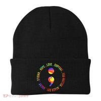 You Matter Semicolon Suicide Prevention Awareness Beanie thumb 0