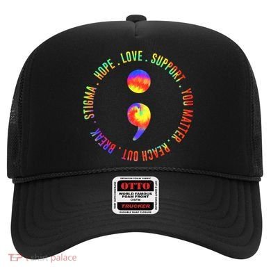 You Matter Semicolon Suicide Prevention Awareness Hat