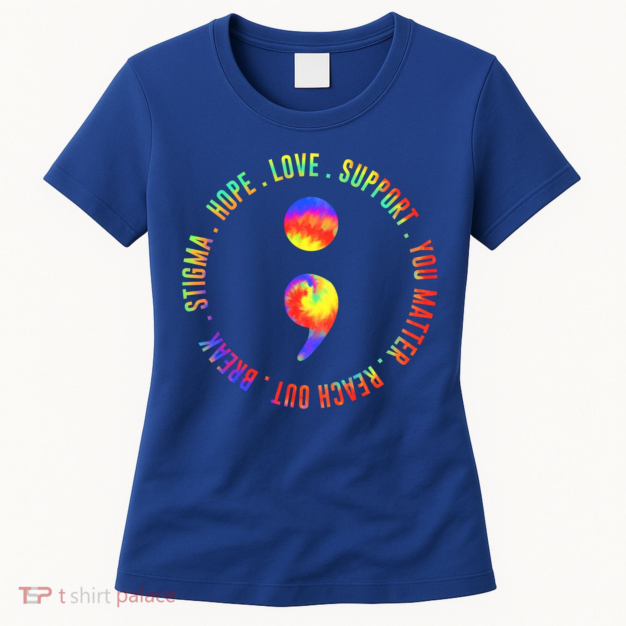 You Matter Semicolon Suicide Prevention Awareness Women's T-Shirt