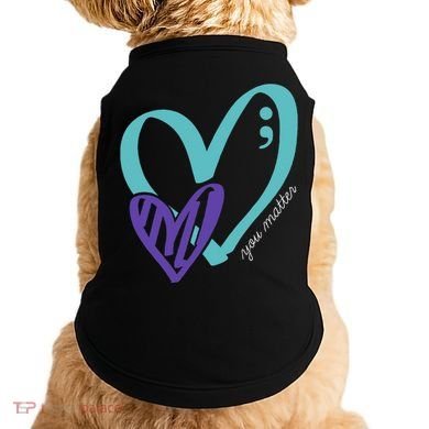 You Matter Suicide Prevention Awareness Doggie Tank