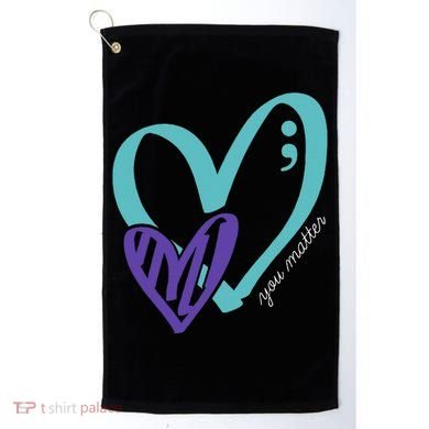 You Matter Suicide Prevention Awareness Golf Towel