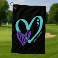You Matter Suicide Prevention Awareness Golf Towel thumb 1