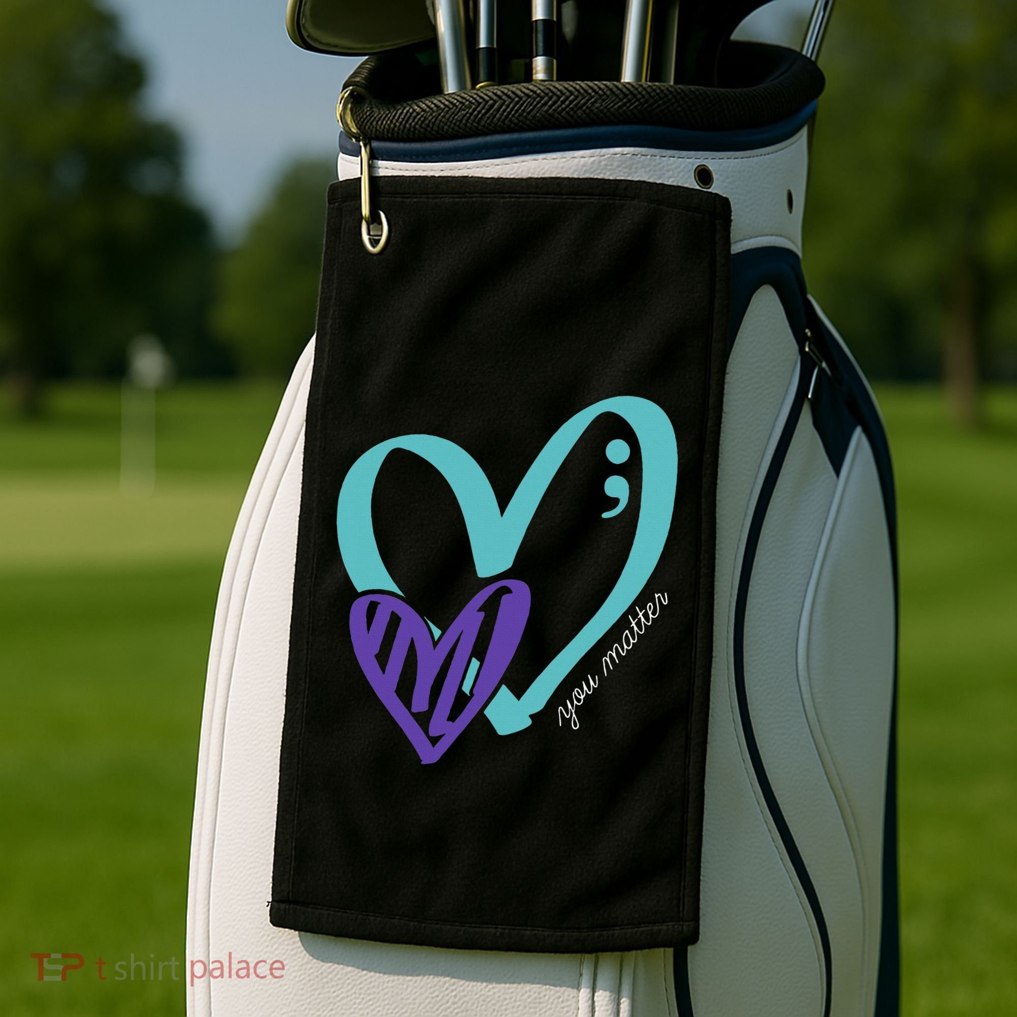 You Matter Suicide Prevention Awareness Golf Towel