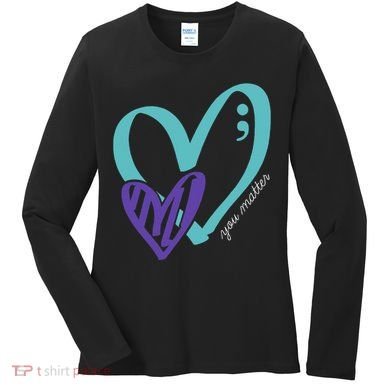 You Matter Suicide Prevention Awareness Women's Long Sleeve Shirt