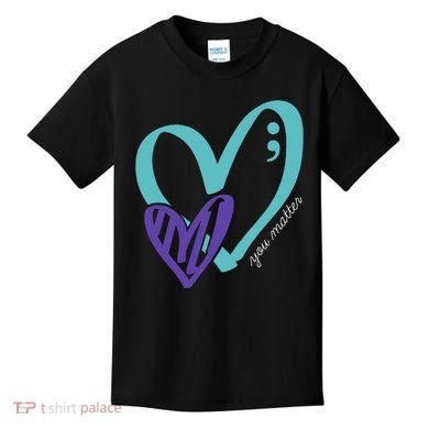 You Matter Suicide Prevention Awareness Kids T-Shirt