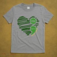 You Matter Semicolon Heart Mental Health Awareness T-Shirt thumb 5