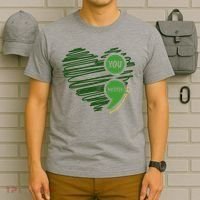 You Matter Semicolon Heart Mental Health Awareness T-Shirt thumb 6