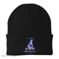 You Matter Suicide Prevention Teal Purple Awareness Heart Gift Beanie thumb 0