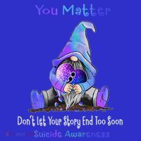 You Matter Suicide Prevention Teal Purple Awareness Heart Gift Kids Long Sleeve Shirt thumb 2