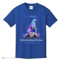 You Matter Suicide Prevention Teal Purple Awareness Heart Gift Kids T-Shirt thumb 0