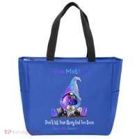 You Matter Suicide Prevention Teal Purple Awareness Heart Gift Tote Bag thumb 0