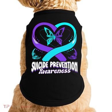 You Matter Suicide Prevention Awareness Butterfly Gift Doggie Tank
