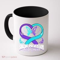 You Matter Suicide Prevention Awareness Butterfly Gift Coffee Mug thumb 0